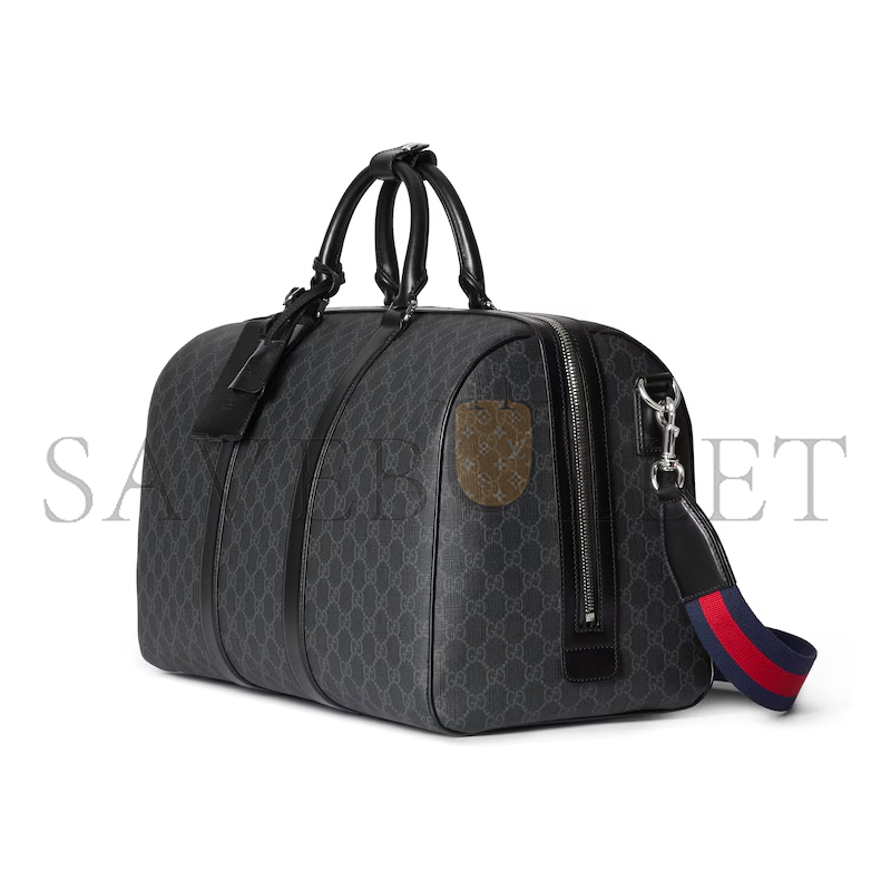 GUCCI GG BLACK MEDIUM DUFFLE BAG 792074 (45*30*24.5cm)